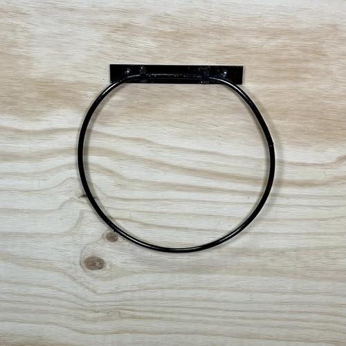 Dutch Ranch Heavy Duty Steel Wall Collapsible Bucket Holder Steel Collapsible Bucket Holder for Horses, Goats & Livestock | Easy Feeding and Watering for Livestock Horse Stall | Made in USA