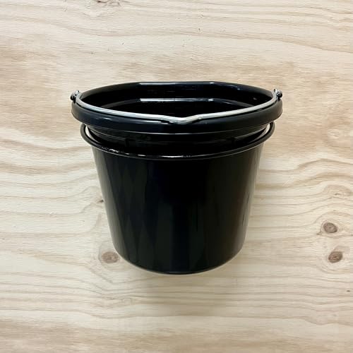 Dutch Ranch Heavy Duty Steel Wall Collapsible Bucket Holder Steel Collapsible Bucket Holder for Horses, Goats & Livestock | Easy Feeding and Watering for Livestock Horse Stall | Made in USA
